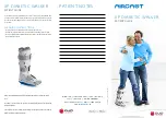 Aircast XP DIABETIC WALKER Patient Manual preview