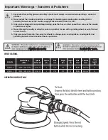 Preview for 2 page of Aircat Pneumatic Tools 6700-DCE-6 Operating Instructions, Parts List & Warranty