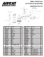 Preview for 3 page of Aircat Pneumatic Tools 6700-DCE-6 Operating Instructions, Parts List & Warranty