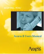 AirCell Axxess II User Manual preview