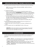 Preview for 6 page of AirClean systems POWDERSAFE AC794BE Operator'S Manual