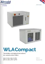 Aircold WLA Compact 230/1/50 Translation Of Original Instructions предпросмотр