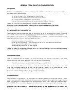 Preview for 4 page of Aircommand Cormorant MKII Installation & Operating Instructions Manual