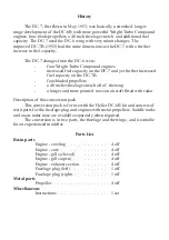 Предварительный просмотр 2 страницы Aircraft in Miniature Limited Douglas DC-7 Manual