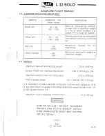 Preview for 12 page of Aircraft Industries 940213 Flight Manual