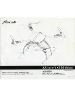 Aircraft Modelers Research X650 V-4 Instruction Manual preview