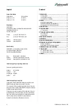 Preview for 2 page of Aircraft 2161010 Operating Instructions Manual