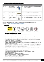 Preview for 3 page of Aircraft SG4001 Instruction Manual