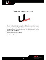 Preview for 3 page of AirCross U Prime User Manual