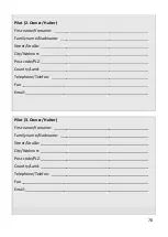 Preview for 79 page of AirDesign EAZY 2 Manual And Service Book