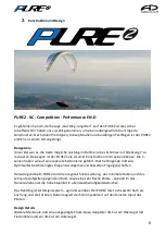 Preview for 7 page of AirDesign PURE III Manual And Service Book