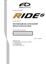 AirDesign RIDE 2 Manual And Service Book preview