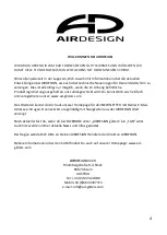 Preview for 5 page of AirDesign SUSI 3 Manual And Service Book