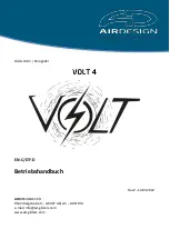 AirDesign VOLT 4 Manual preview