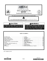 Aire-Flo 80AF1DF Installation Instructions Manual preview