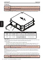 Предварительный просмотр 62 страницы AIREDALE Artus ARC66-21PE1H-7 Technical, Installation, Maintenance And Commissioning Manual