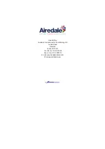 Предварительный просмотр 80 страницы AIREDALE Artus ARC66-21PE1H-7 Technical, Installation, Maintenance And Commissioning Manual