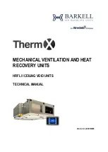 AIREDALE Barkell Therm X HRFL II Technical Manual предпросмотр