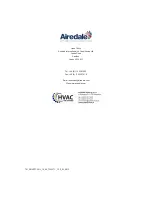 Предварительный просмотр 86 страницы AIREDALE R410A Technical Manual