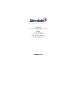 Preview for 59 page of AIREDALE TurboChill TCW Technical Manual