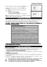 Preview for 7 page of Airelec A691491 User Manual And Installation Manual