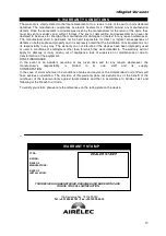 Preview for 15 page of Airelec A691491 User Manual And Installation Manual