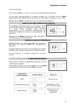 Предварительный просмотр 23 страницы Airelec Paris Digital A691571 User Manual And Installation Manual