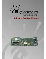 Airelectronics U-Ground User Manual preview