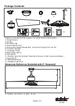 Предварительный просмотр 2 страницы aireRyder F0048 Assembly And Installation Manual