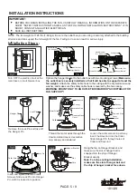 Предварительный просмотр 5 страницы aireRyder F0048 Assembly And Installation Manual