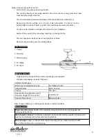 Предварительный просмотр 2 страницы aireRyder FN75539 Instruction For Use & Installation Instructions