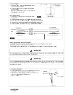 Preview for 4 page of aireRyder Toledo FN11146 Instructions For Installation And Use Manual