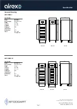 Предварительный просмотр 10 страницы AIREX AXR.URGN.1 Specification, Installation And Operation Manual