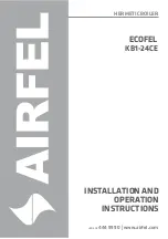 Preview for 19 page of Airfel ECOFEL KB1-24CE Installation And Operation Instructions Manual