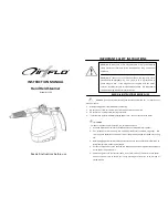 AIRFLO AFS140 Instruction Manual предпросмотр