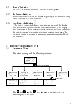 Preview for 3 page of Airflow Instruments AV 30 Operating Instructions Manual