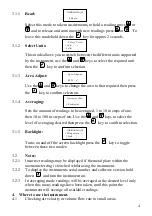 Preview for 4 page of Airflow Instruments AV 30 Operating Instructions Manual