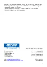 Preview for 10 page of Airflow Instruments AV 30 Operating Instructions Manual