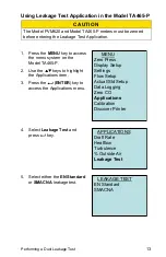 Предварительный просмотр 19 страницы Airflow Instruments PAN300 Series Operation And Service Manual