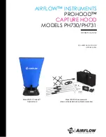 Airflow Instruments ProHood PH730 Owner'S Manual preview