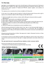 Preview for 32 page of Airflow 90000660 User And Maintenance Manual