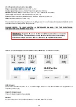 Preview for 19 page of Airflow 90001255 General Manual