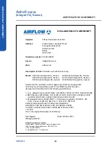 Preview for 52 page of Airflow 90001271 Instruction Manual