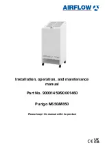 Preview for 1 page of Airflow 90001459 Installation, Operation And Maintenance Manual