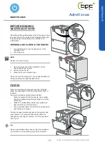 Предварительный просмотр 29 страницы Airflow Adroit DV245 Series Instruction Manual