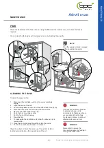 Предварительный просмотр 31 страницы Airflow Adroit DV245 Series Instruction Manual