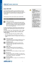 Preview for 6 page of Airflow Adroit DV51 Instruction Manual