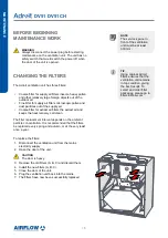 Preview for 16 page of Airflow Adroit DV51 Instruction Manual