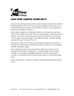 Preview for 3 page of Airflow Breeze 3.1 User Manual