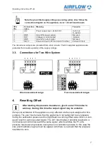 Предварительный просмотр 7 страницы Airflow PT-LE Operating Instructions Manual